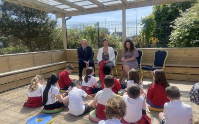 Meath East TD Darren O’Rourke and Mary Lou McDonald TD